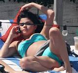 Selena Gomezâ€™s Bikini Love Mound Is Looking Ripe As A Young Peach In ...