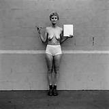Birthday Suit #52, April 22, 1997, from Lucy Hilmer's series of self ...