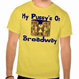 Pussy's On Broadway Tee Shirt