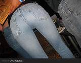 Hot Girl Tight Ass Jeans