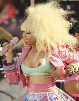 Nicki Minaj Nipple Pops Out On Good Morning America 14