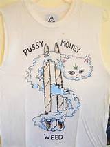 Awesome ! Unif PMW Pussy Cat Money Weed Tank T-Shirt Size Small MSRP$ ...