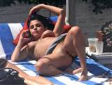 Selena Gomez fully naked by the pool in Miami from CelebMatrix