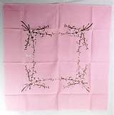 Vintage Pink Tablecloth Napkins Pussy Willows MWT by VintageLinens, $ ...