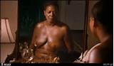 Queen Latifah topless in HBO movie Bessie