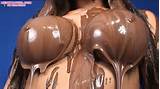 girlsingoo:Chocolate boobs #tastytreat