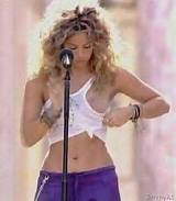 Image Info View complete gallery: Shakira - Ultimate See-through, Oops ...